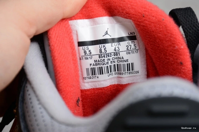 Black Cement 854262-001 AIR Retro 3 Jordan (2018) 0302